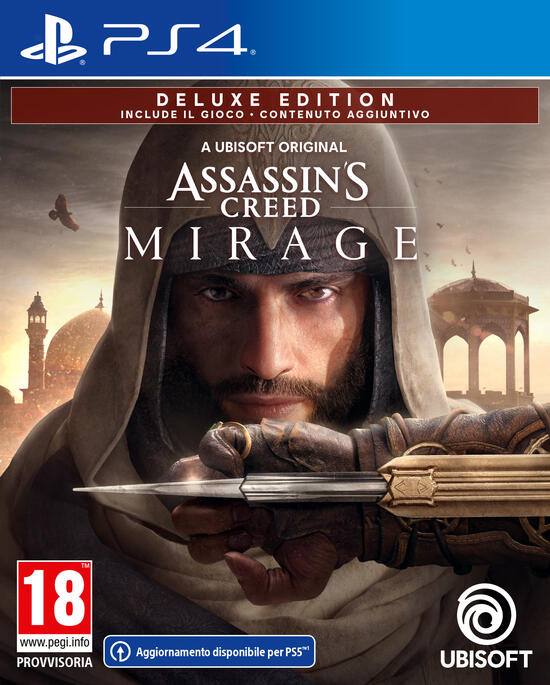 Assassin'S Creed Mirage Deluxe Edition PS4/PS5 UK Usato Assassin'S Creed Mirage Deluxe Edition PS4/PS5 UK Usato
